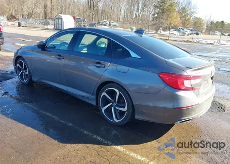 2018 Honda Accord Sport from USA, damaged, VIN 1HGCV1E3XJA184349